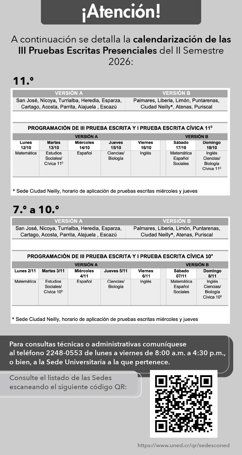 Atención telefónica al número: 22480553 en horario de lunes a viernes de 8am a 4:30pm.