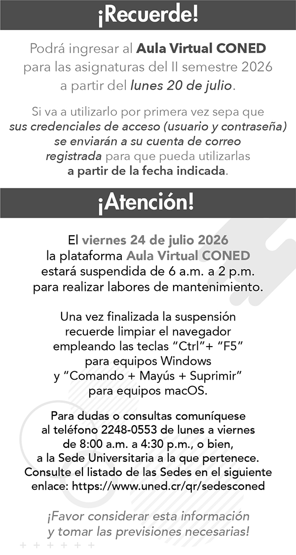 Mantenimiento 24 de julio, Recuerden que las dudas deben de realizarlas en la sede 
https://www.google.com/maps/d/viewer?